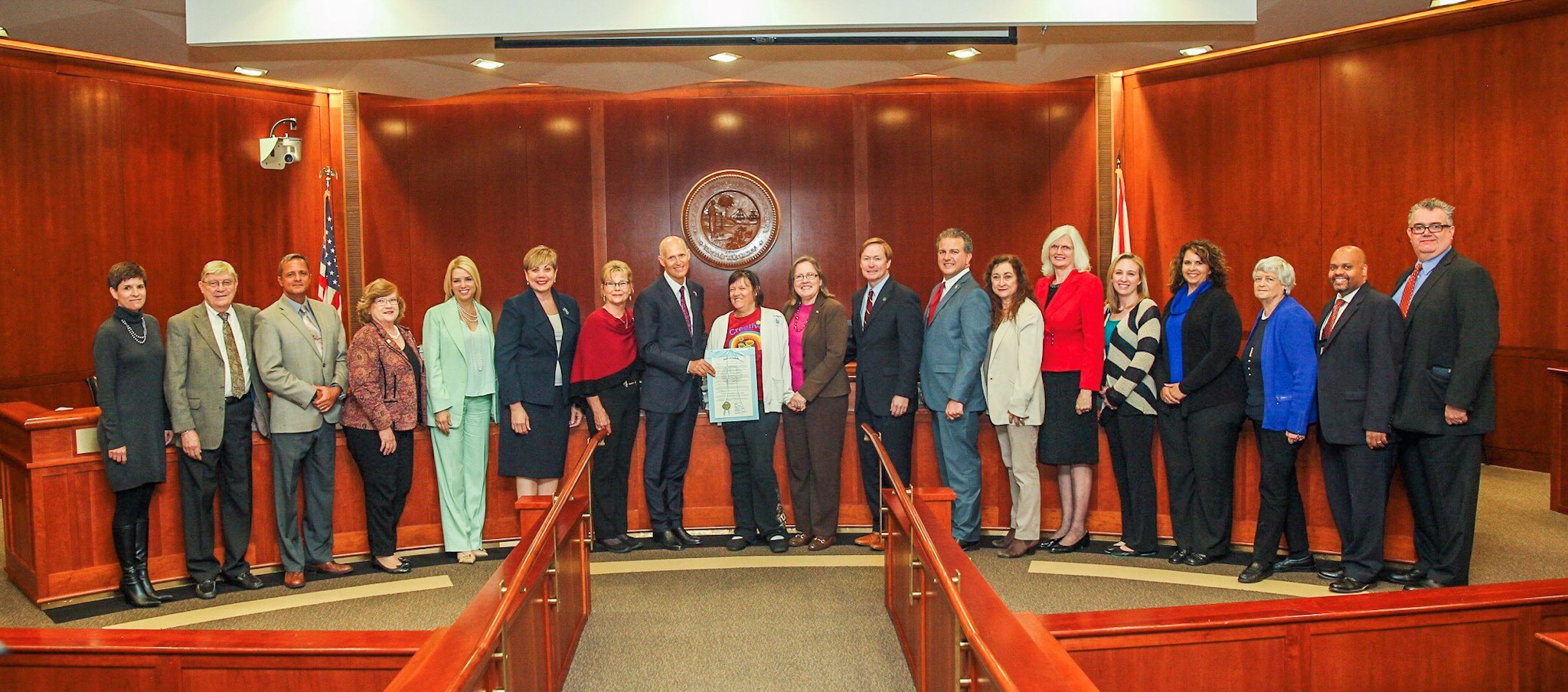 Cabinet Meeting Group Photo